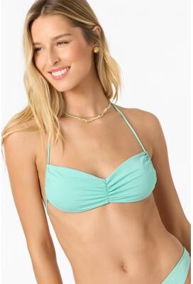O'Neill s Saltwater Solids Tidal Bralette Bikini Top in Holiday, Size XS, Elastane/Polyamide