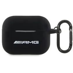 AMG Silicone Big Logo - Silikonhülle s velkým Logo für AirPods Pro 2 (schwarz)