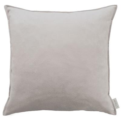 Dekokissen APELT "Magnus", beige (natur, unifarben), B:46cm L:46cm, Obermaterial: 100% Polyester, Dekokissen_Sitzkissen_Kissenhüllen