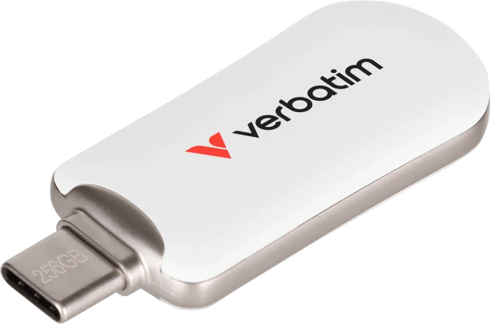 VERBATIM Plectra 256GB, weiß