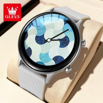 Fusion Finds Smart Watch With Bluetooth Calling, Waterproof Fitness & Health Tracker white