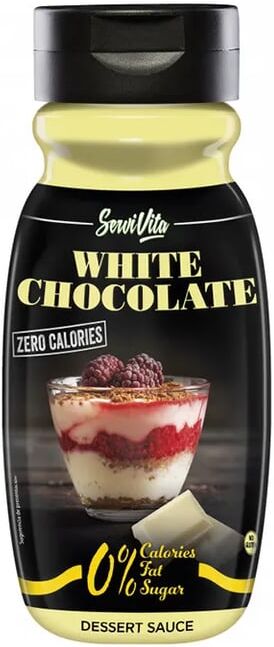 Servivita XAROPE WHITE CHOCOLATE 320ml Chocolate Branco