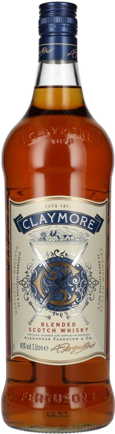 The Claymore Blended Scotch Whisky 40% Vol. 1l