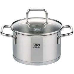 ELO Kochtopf Citrin 14 cm Edelstahl Transparent Poliert
