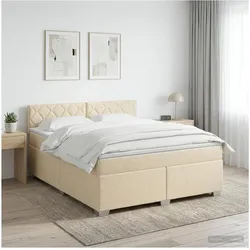 vidaXL, Boxspringbett, Boxspringbett (160 x 200 cm)