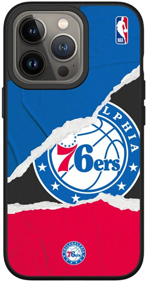 iPhone 13 Pro RhinoShield SolidSuit Håndværker NBA Cover m. Philadelphia 76ers - Sweat and Tears