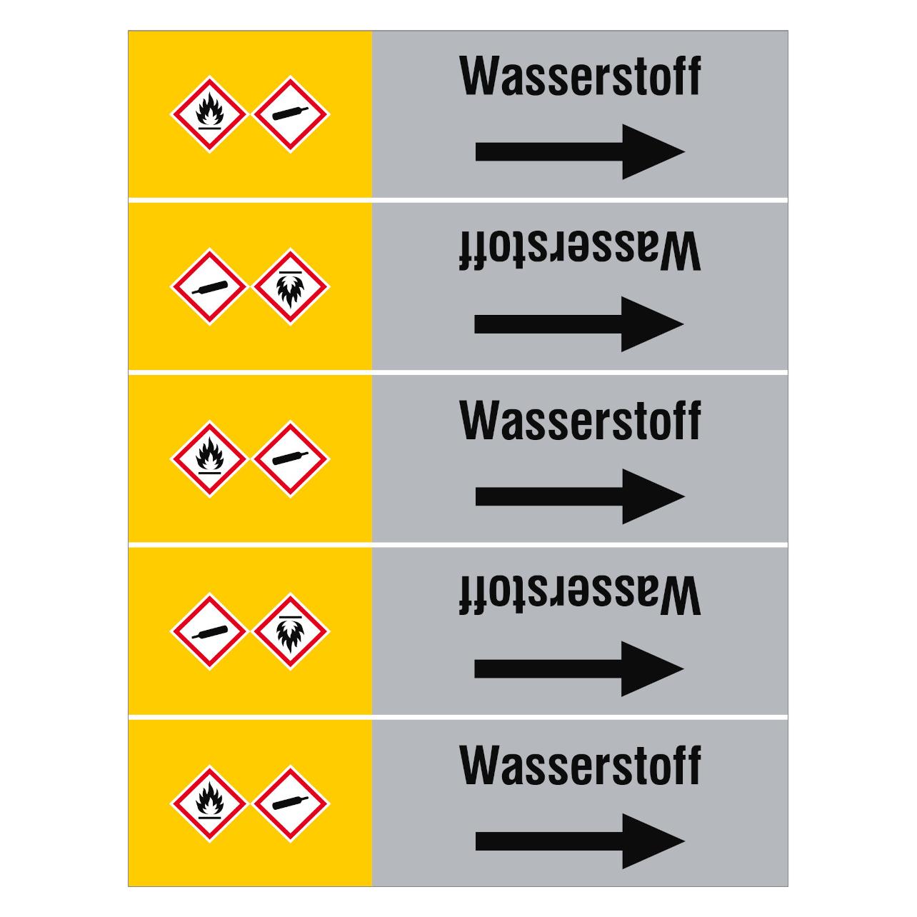 Brady ISO 20560 Rohrmarkierer - Gas (318920)