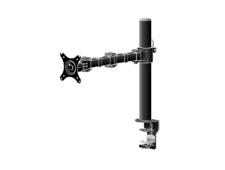 iiyama DS1001C-B1, Pince, 10 kg, 25,4 cm (10'), 76,2 cm (30'), 100 x 100 mm, Noir