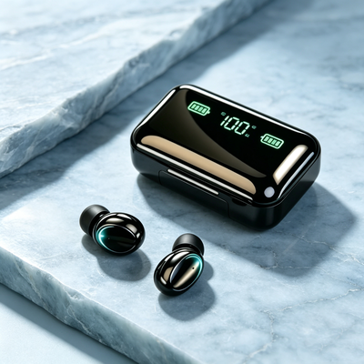 Smart Shopping Spot High Performance Bluetooth Earbuds Wireless Stereo Earphones For Detailed Music High Performance Bluetooth Earbuds Wireless Stereo Earphones For Detailed Music