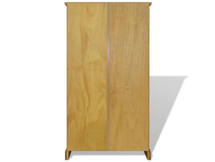 LVL - MEUBLE ETAGERE - Bibliothèque 4 niveaux Gamme Corona Pin mexicain 81x29x150 cm(1045)