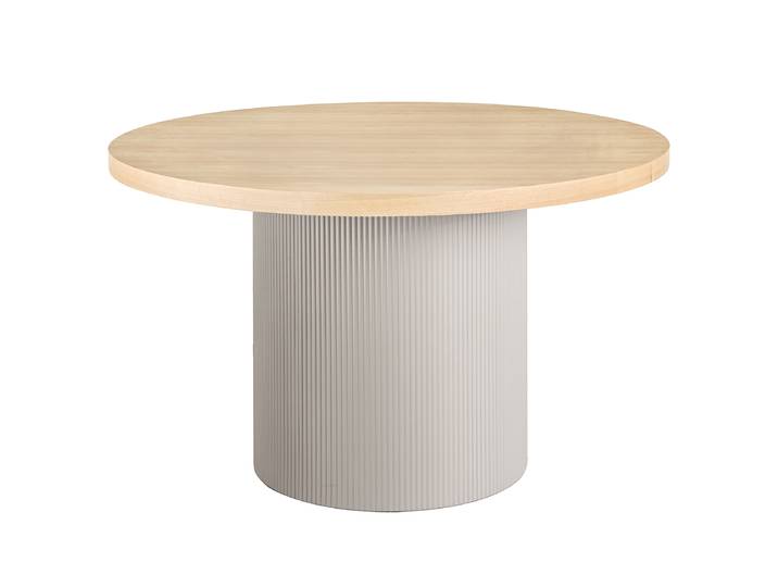 Esstisch Verbo Ø 120cm Beige