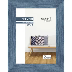 Bilderrahmen OSLO (LB 13x18 cm) - blau - LB 13x18 cm