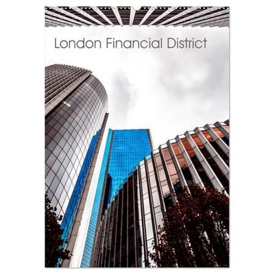 London Financial District (Wandkalender 2026 DIN A2 hoch), CALVENDO Monatskalender