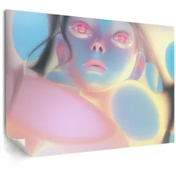 POSTER - 29x21 cm (A4) - Patryk Michalski - Futuristische Figur