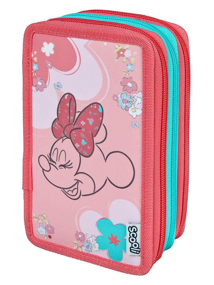 Disney Minnie Mouse Gefülltes Federmäppchen "Minnie Mouse" in Rosa - (B)20 x (H)13 x (T)7,5 cm - onesize
