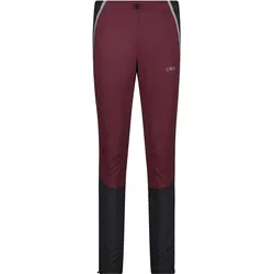 CMP Campagnolo, Damen, Skihosen, Long Softshell (34, XXS), Rot