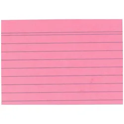 Herlitz, Karteikarten, Karteikarten A6 rot liniert (A6, 100x, 170 g/m2)
