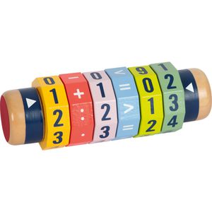 small-foot Lernspielzeug 10527 Rechenrolle Kleines 1x1 Educate, ab 6 Jahre, Zahlen und Rechnen lernen