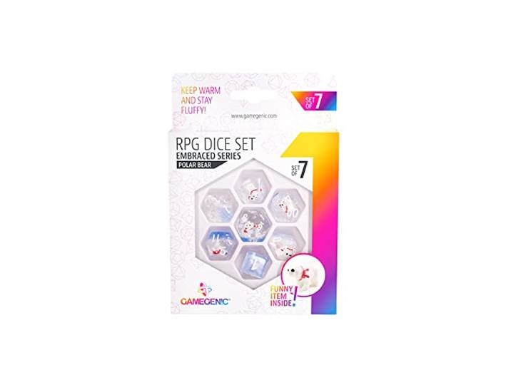 Polar Bear Rollen-dobbelstenenset (7 stuks)