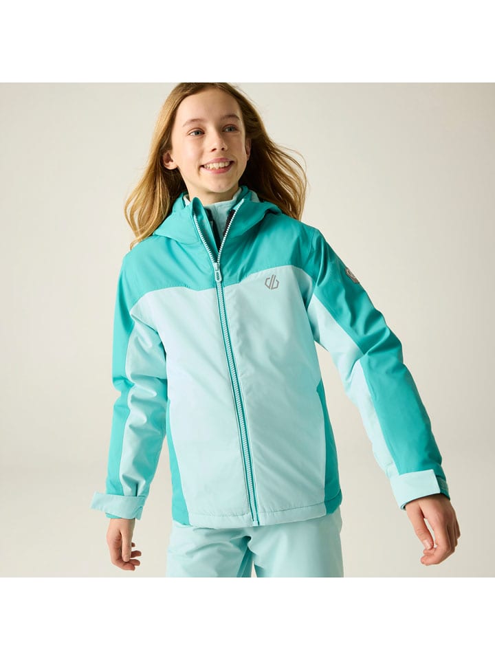 Dare 2b Ski-/ Snowboardjacke "Piste" in Türkis - 158