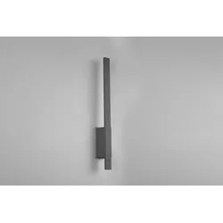 Trio 221460142 LED Außen Wandleuchte Tawa 1x75w | 800lm | 3000k | IP54 - Anthrazit