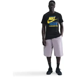 NIKE Sportswear Futura T-Shirt Herren 011 - black/lightening XXL