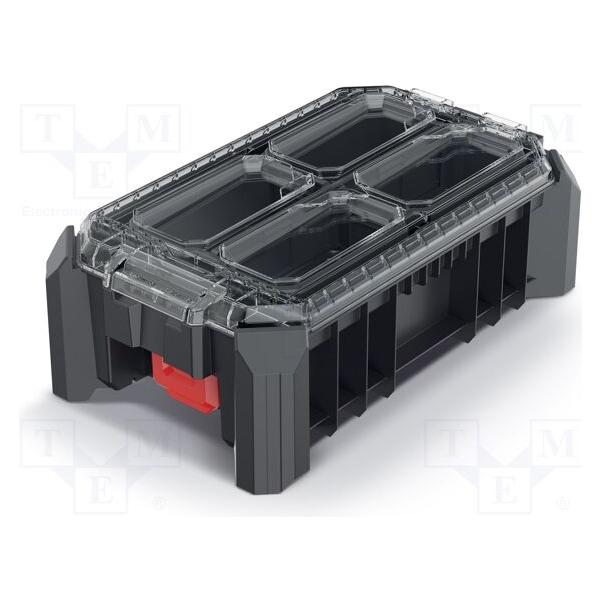 Kistenberg MSX-Koffer für Kleinteile (KMX402515B)