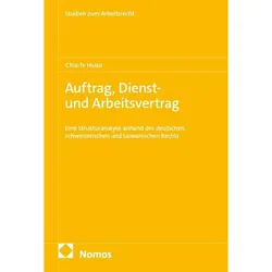 Auftrag, Dienst- und Arbeitsvertrag, Fachbücher von Chia-Te Hsiao