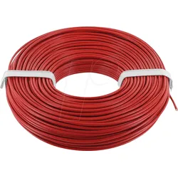ECON KL05RT40 - Kupferlitze 1x0,5qmm rot