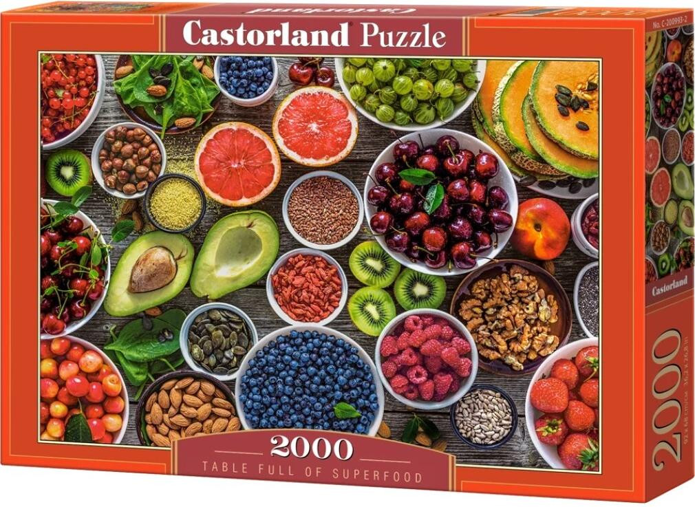 Castorland Puzzel Gezond Eten 2000 stukjes