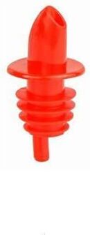 Tirolix Set 12 Pezzi Tappo Versatore Continuo Rosso