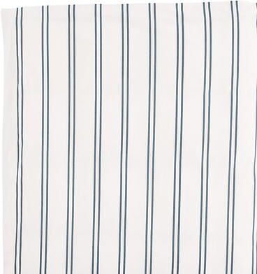 Coen Striped Duvet Cover - Indigo, Twin - Ballard Designs