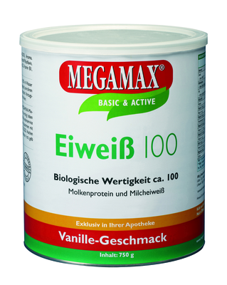 Megamax B.V. EIWEISS VANILLE Megamax Pulver 750 g 07345908