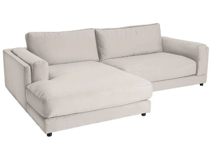 Ecksofa Larry Basic Candy / Farbe: Nature / Bezugsmaterial: Stoff Basic