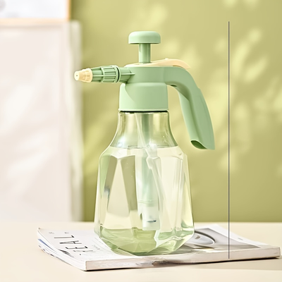 Plastic Watering Can Air Pressure Spray Bottle Garden Tools & Supplies green