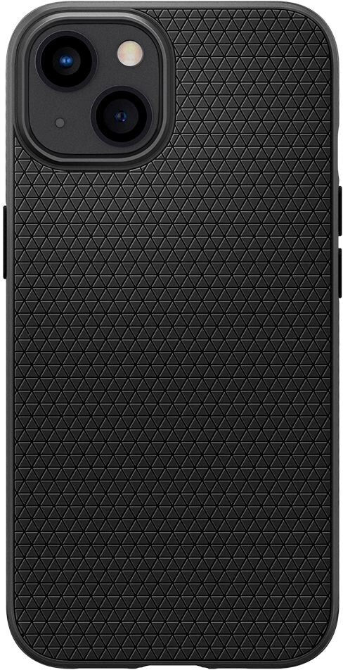iPhone 13 Spigen Liquid Air Bagside Cover - Sort