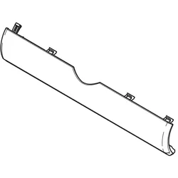 sebo 2302 Bodenleiste Sebo Dart 1 vorn  für Bürstsauger Sebo Dart 1