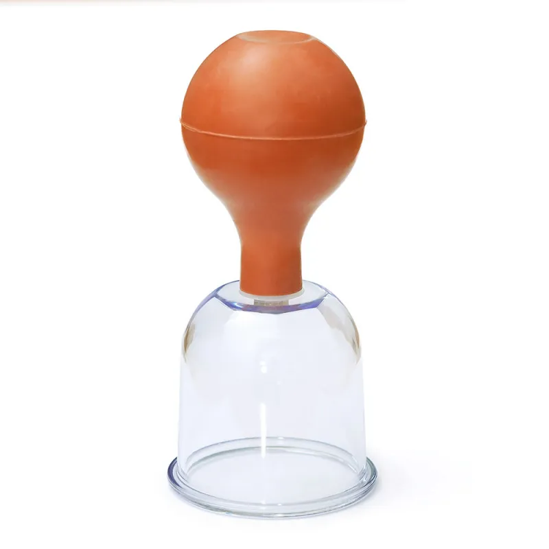SL Akupunktur GmbH SL Kunststoff-Schröpfglas mit Gummiball – Ø 5,8 cm 1782