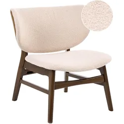 SESSEL Bouclé Braun/Hellbeige Day