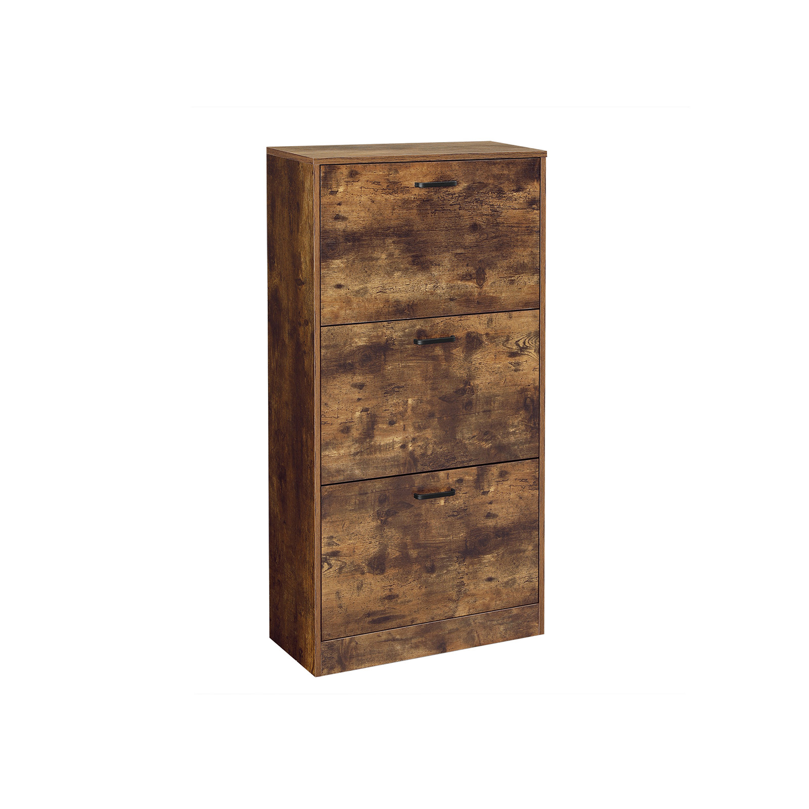 VASAGLE Schuhschrank mit 3 Klappen LBC030X01