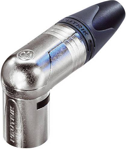 Neutrik NC4MRX XLR-Steckverbinder Stecker, gewinkelt Polzahl: 4 Silber 1St.