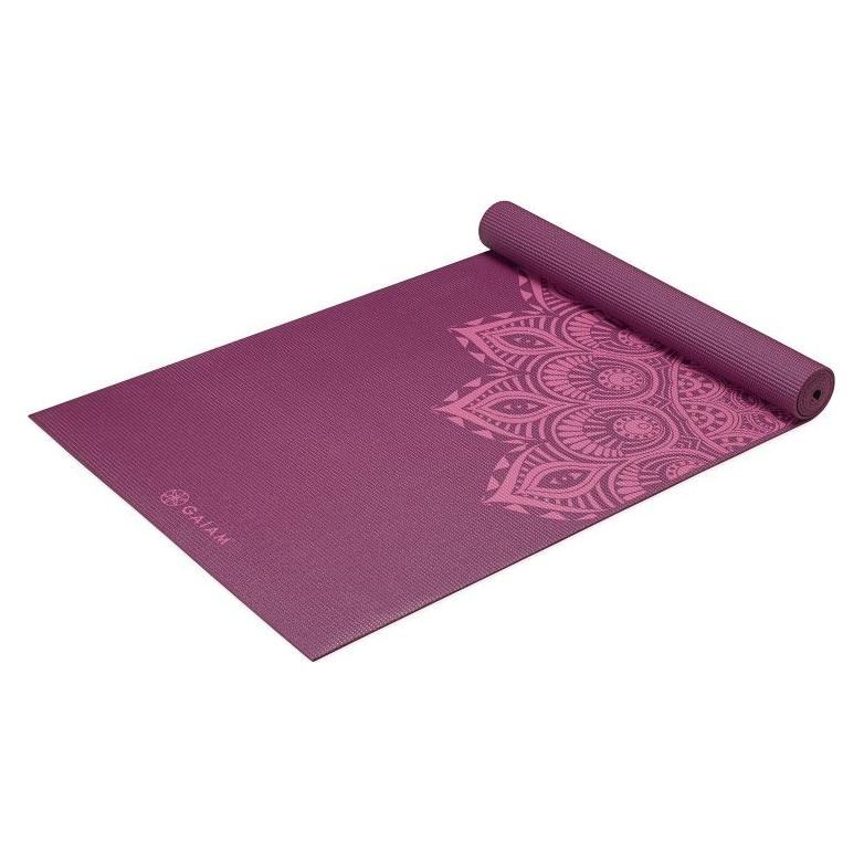 Gaiam Lila Mandala Yogamatte 6mm 62202 (6 mm) (62202)