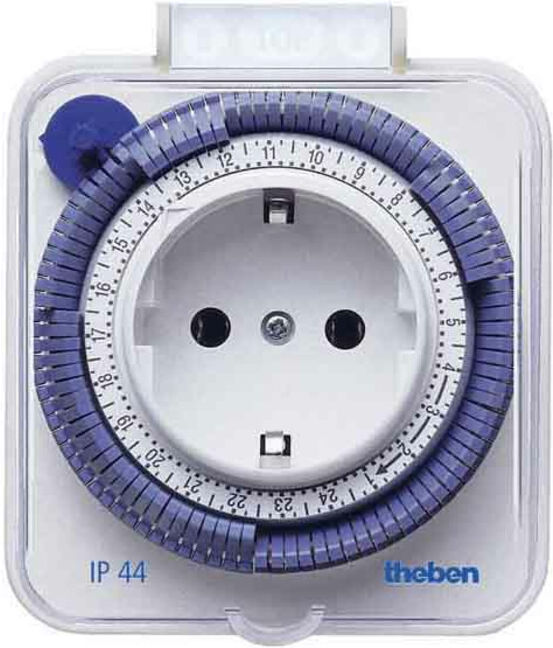 Theben Programmateur horaire TIMER 26-IP44 blanc (0260855)
