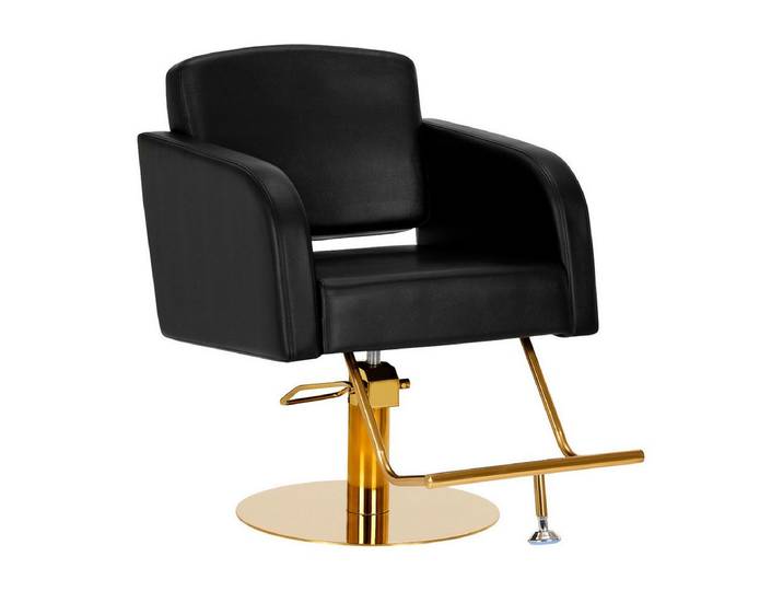 Gabbiano Friseurstuhl Friseurstuhl Gabbiano Turyn Schwarz Gold