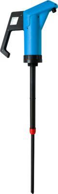 Handhebel-Pumpe, 0,3 l/Hub, NBR, blau