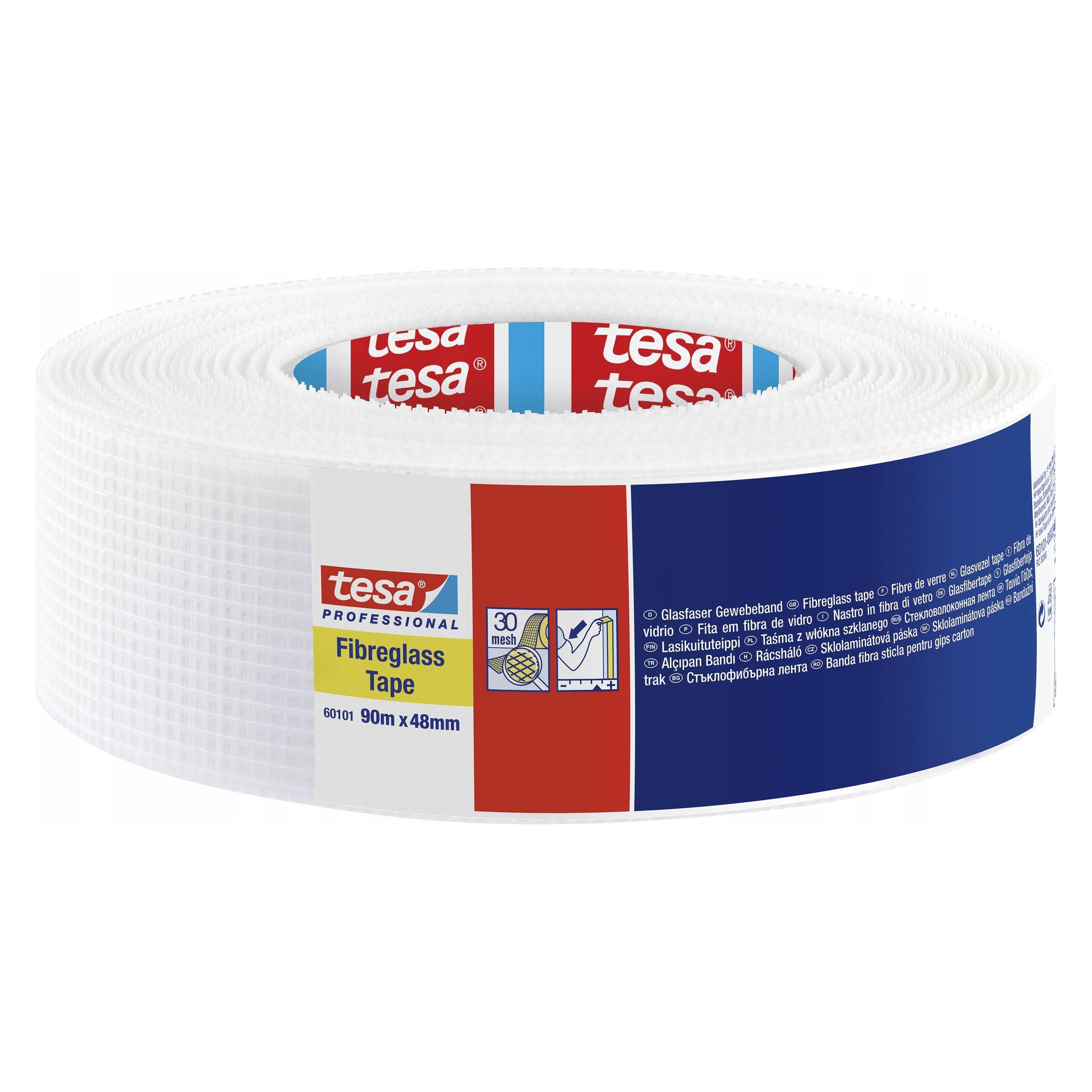 tesa Glasfaser-Gewebeband 90m:48mm (48 mm) (60101-00002-00)