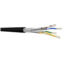 Draka Datenkabel Cat7 1000MHz GreenConnect 4P23 S/FTP PE schw. TR500