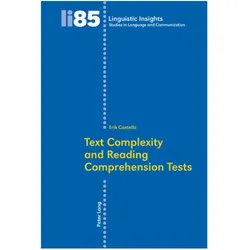 Text Complexity and Reading Comprehension Tests, Schulbücher von Erik Castello
