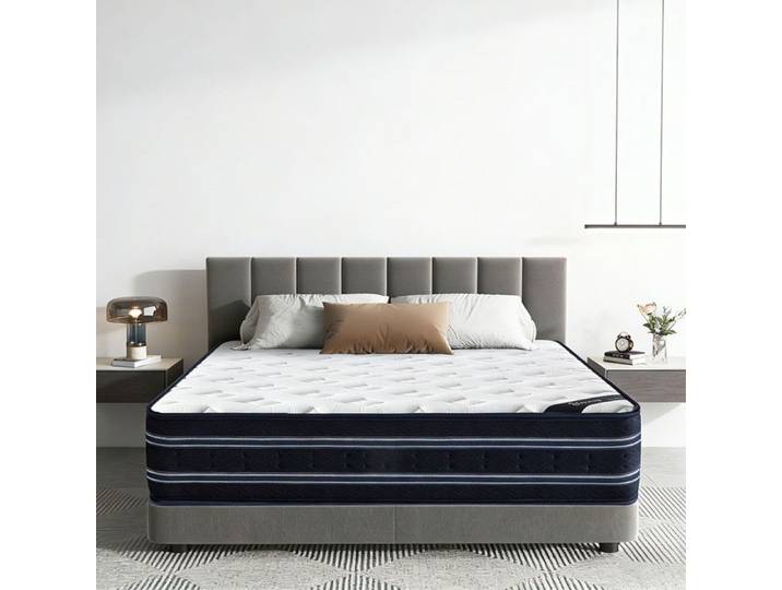 Matelas 140x190 cm - Épaisseur 28cm Certifié Oeko-TEX - Mousse en mémoire de Gel rafraîchissant - Sommeil Réparateur - Ergonomique