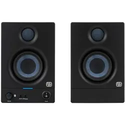 PreSonus Eris 3.5 BT Lautsprecher 2nd Gen mit Boxen-Füsse in rot (Aktiv), Monitor Lautsprecher, Rot, Schwarz